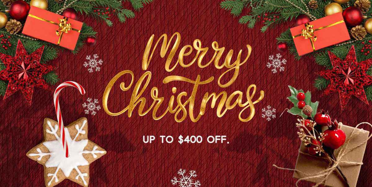 🎄 Christmas Mega Sale: Our Biggest Deals of the Year (Dec 10–25)