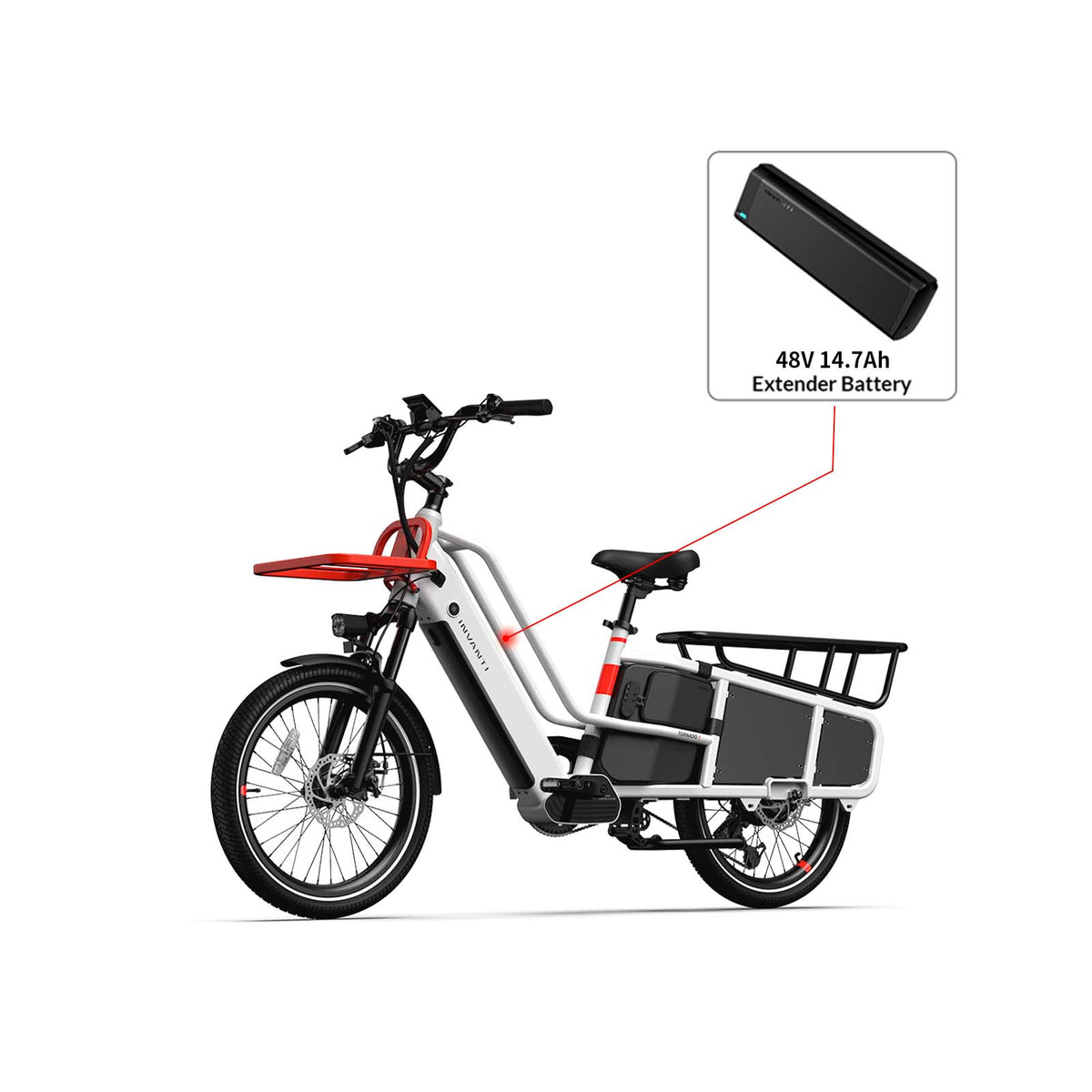 Extra Battery Pack for Tornado E-Bike
