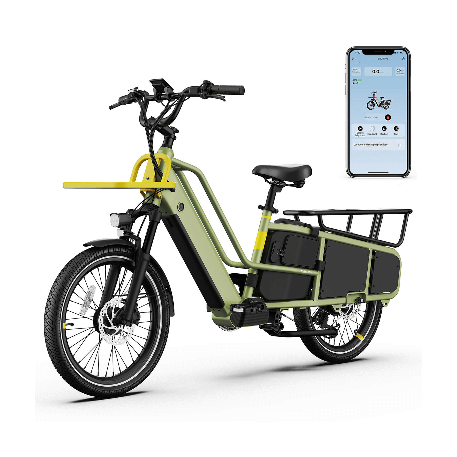 Tornado Pro Cargo Electric Bike